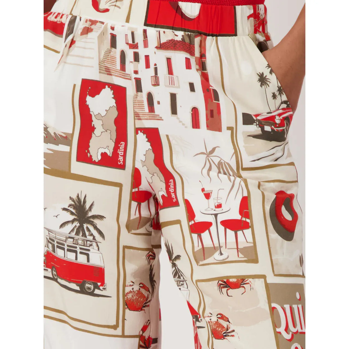 MONARI | WIDELEG PRINTED PANT