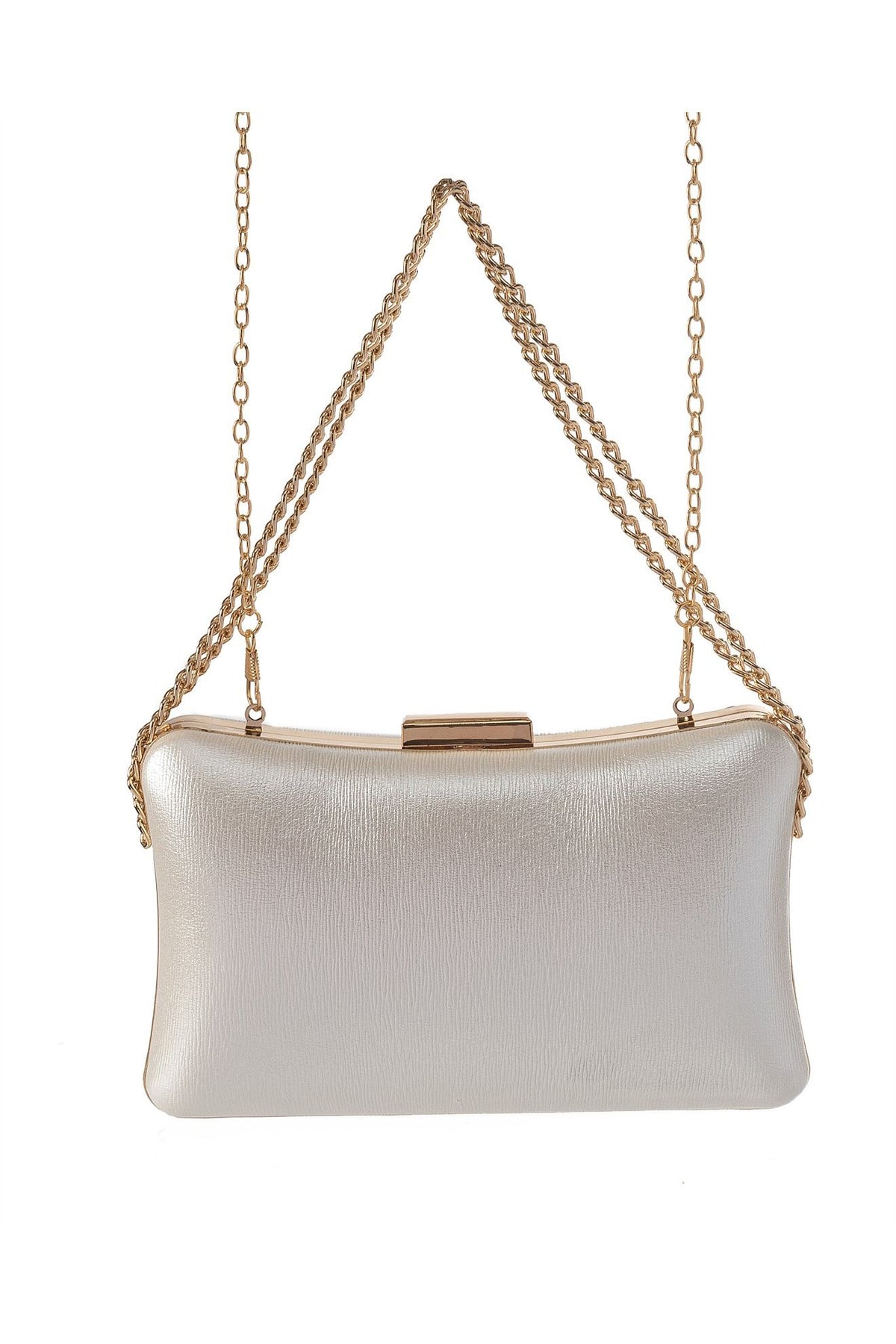 GREGORY LADNER | AVA BAG WITH SIDE CHAIN - Ivory