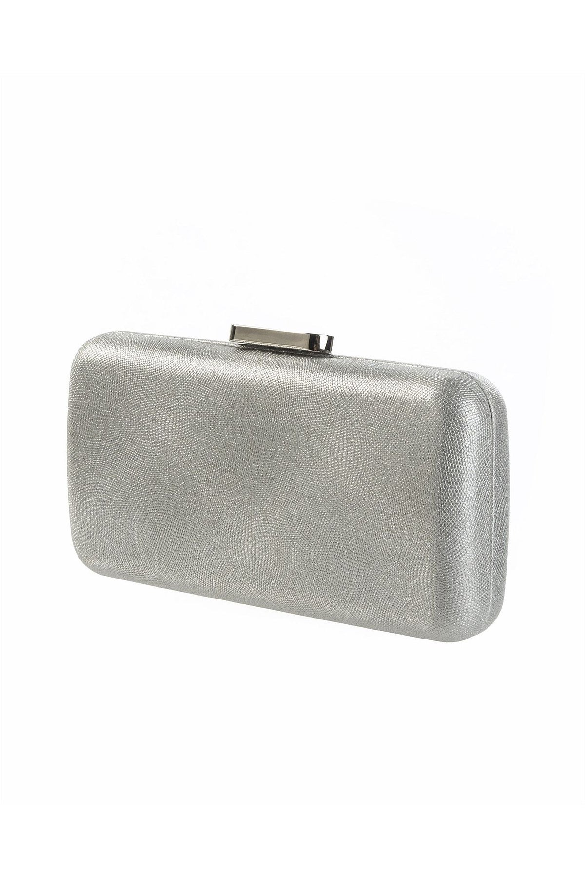GREGORY LADNER | JEANNIE METALLIC BOX CLUTCH BAG
