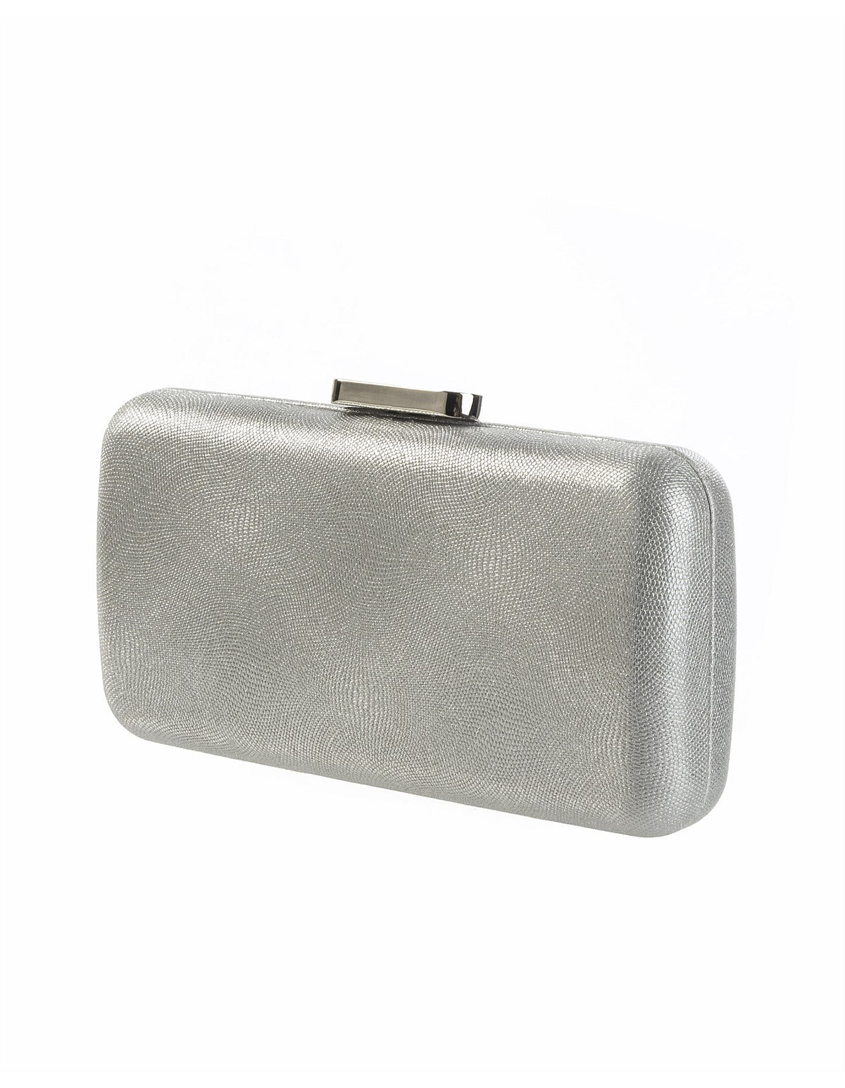 GREGORY LADNER | JEANNIE METALLIC BOX CLUTCH BAG