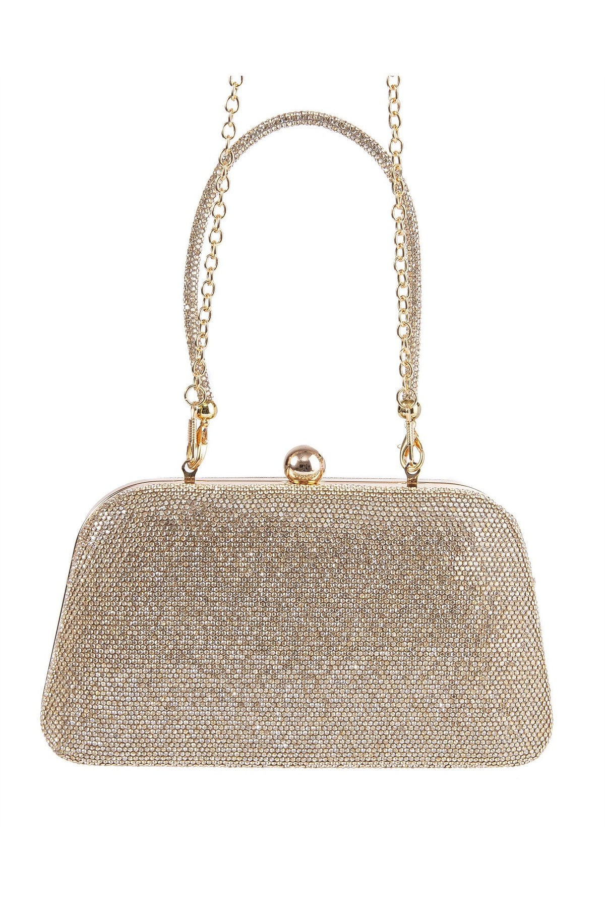 GREGORY LADNER | GINA CRYSTAL FRAME HANDLE EVENING BAG