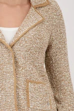 MONARI | OPENWORK JACKET - Brown