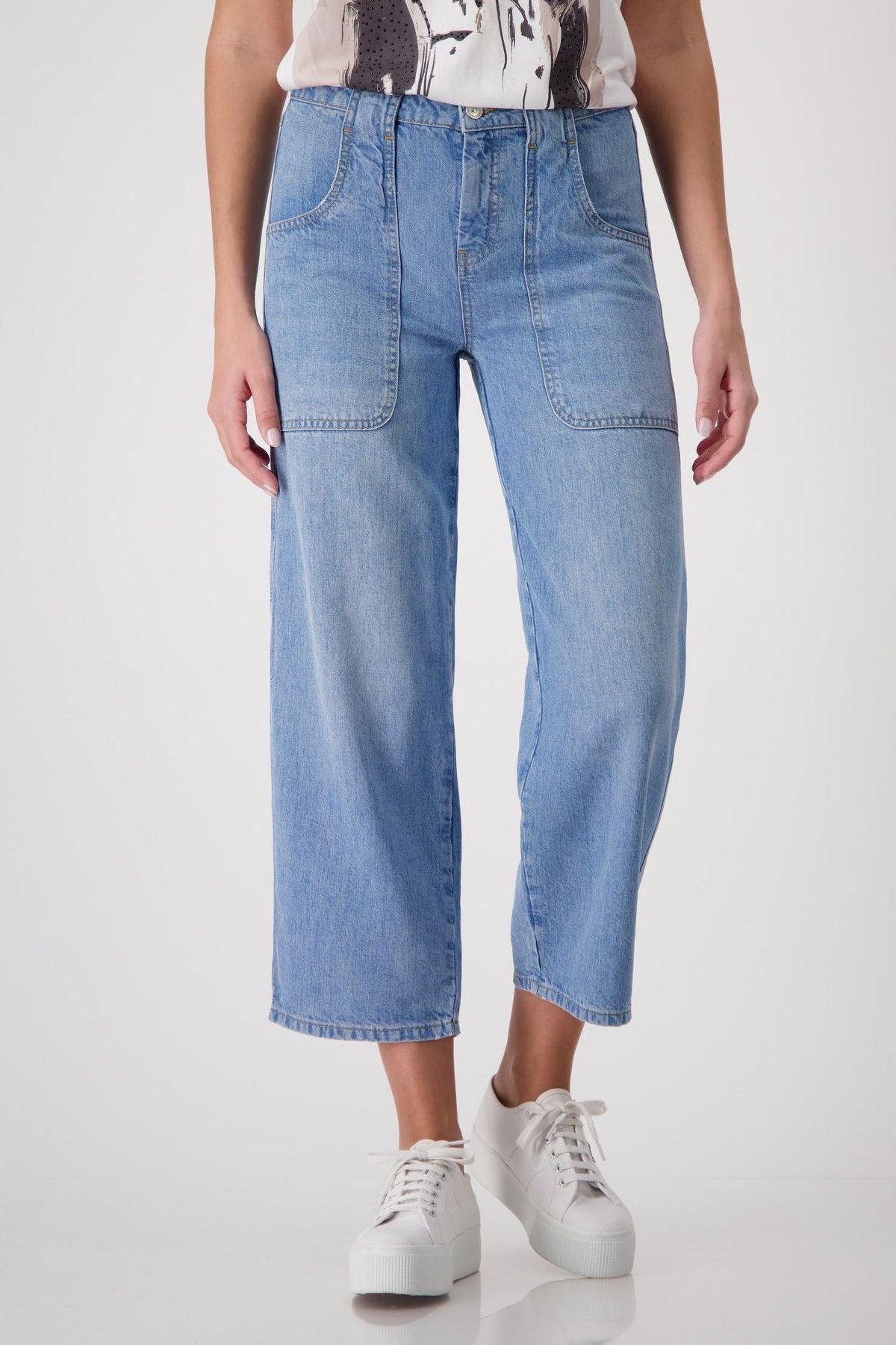 MONARI | STRAIGHT 7/8 JEAN