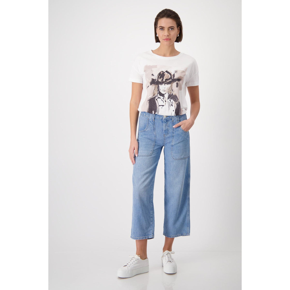 MONARI | STRAIGHT 7/8 JEAN