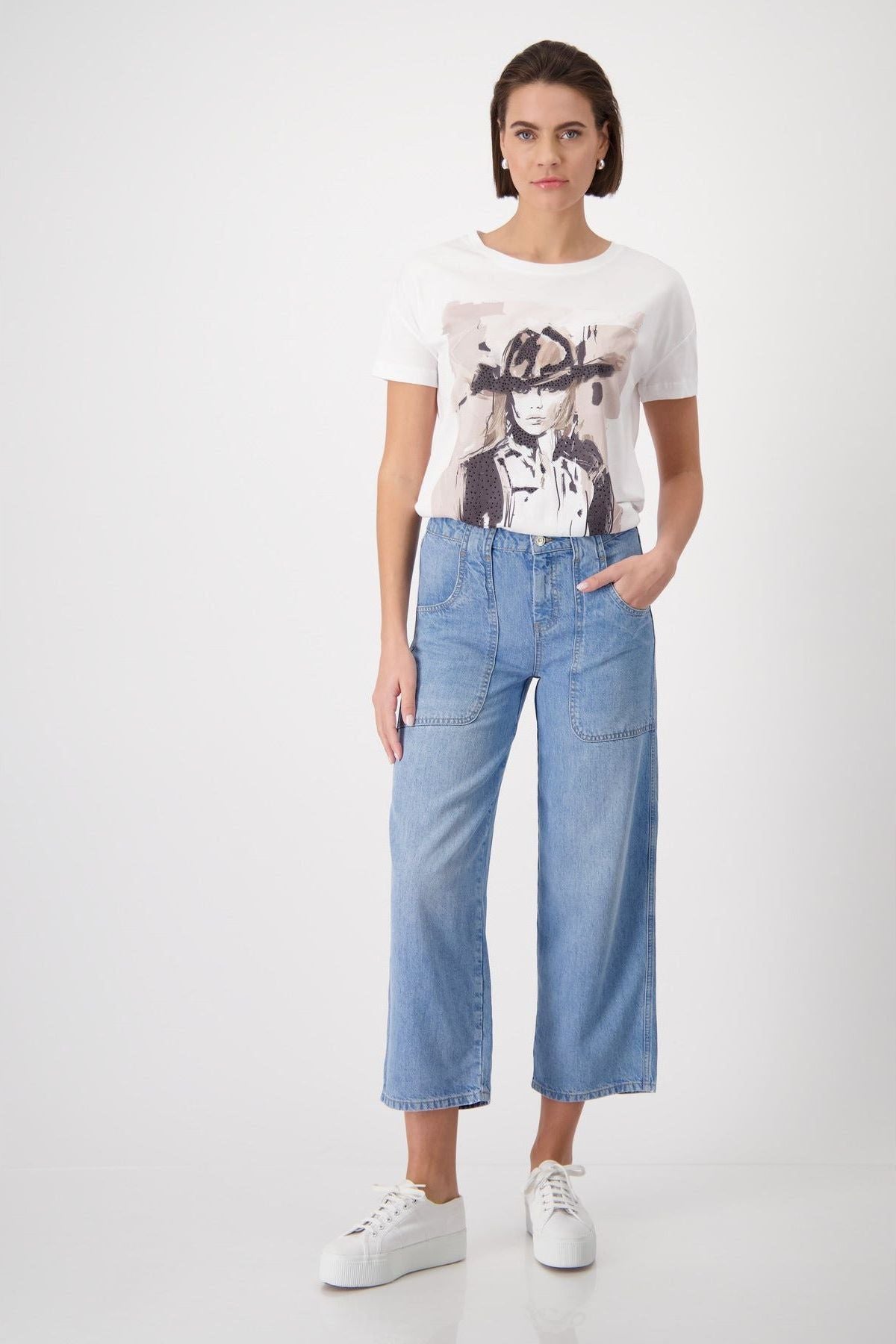 MONARI | STRAIGHT 7/8 JEAN