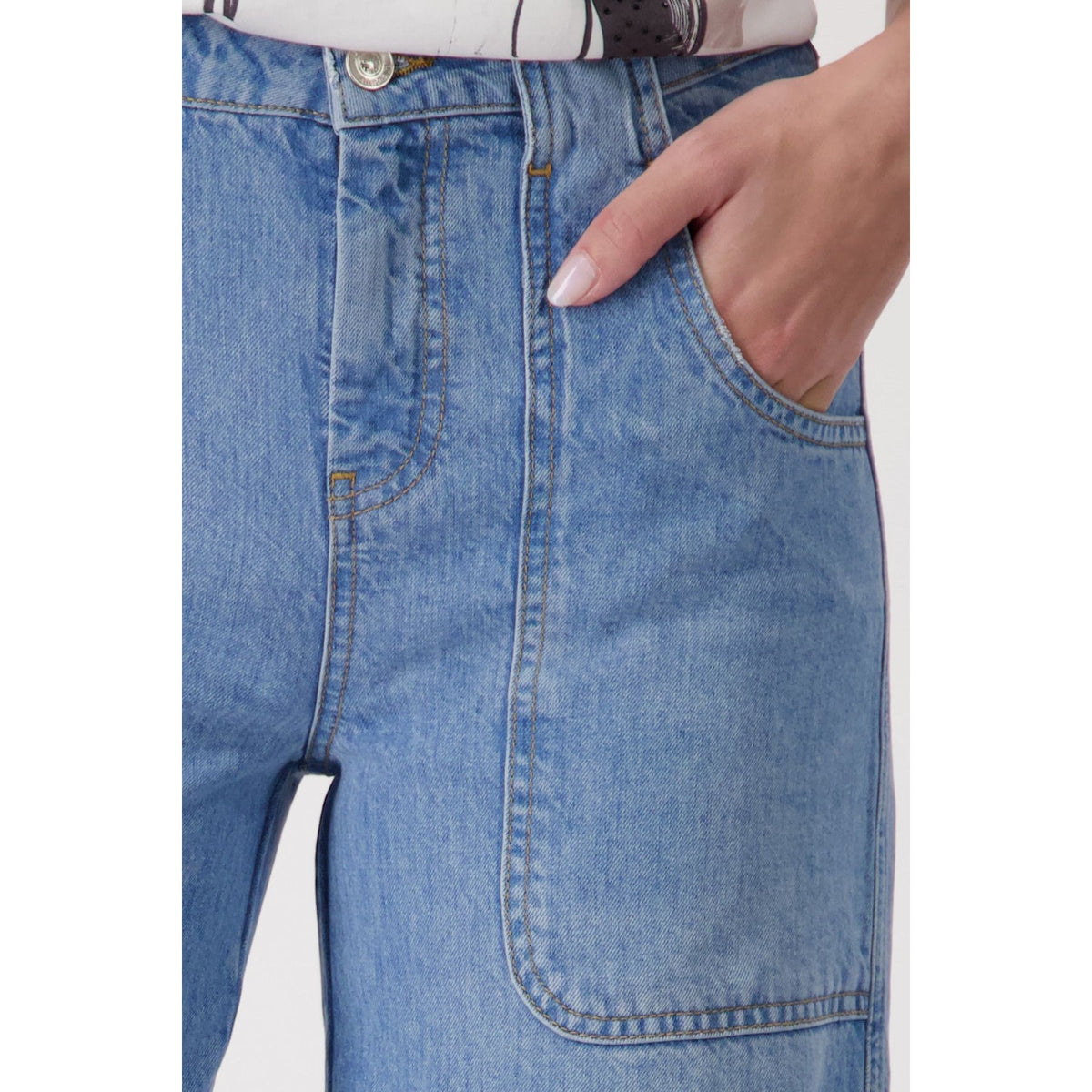 MONARI | STRAIGHT 7/8 JEAN