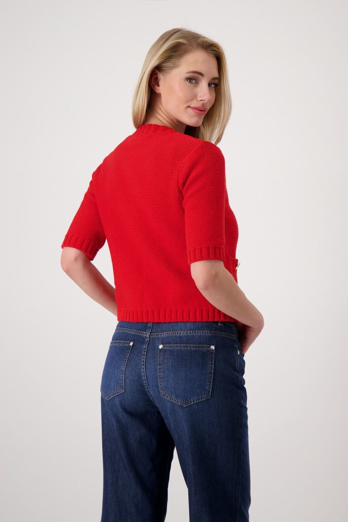 MONARI | RED KNIT