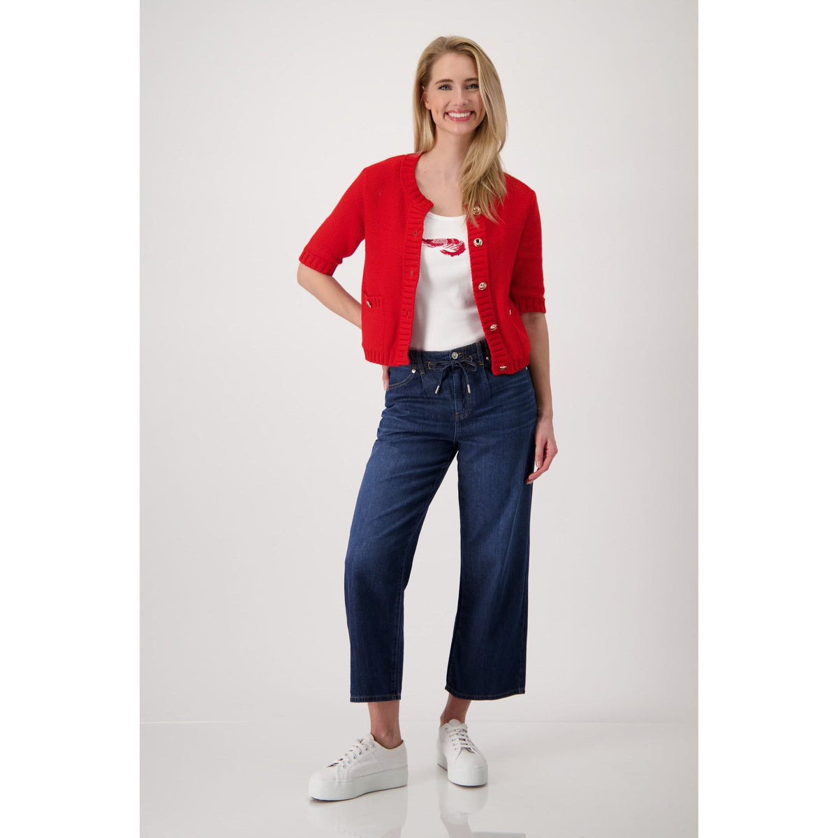 MONARI | RED KNIT