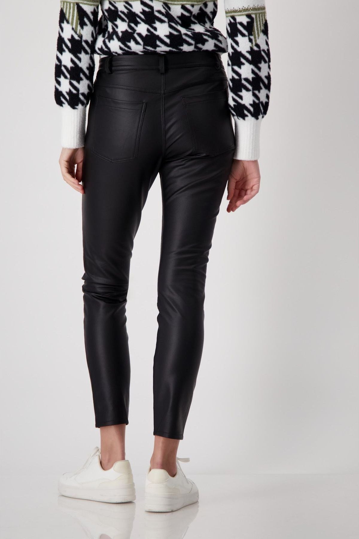 MONARI | Leather Look Pant
