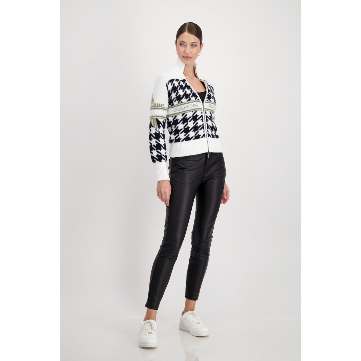 MONARI | Leather Look Pant