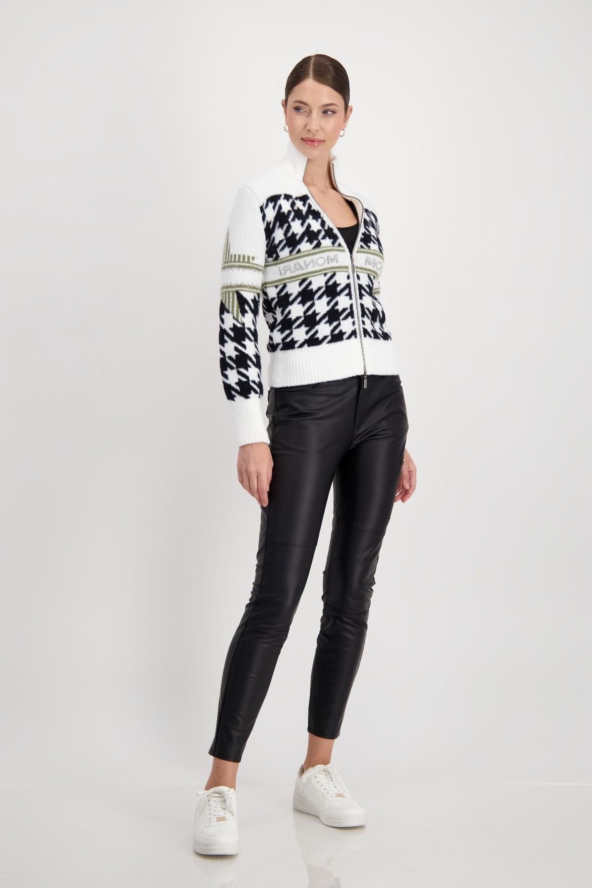 MONARI | Leather Look Pant