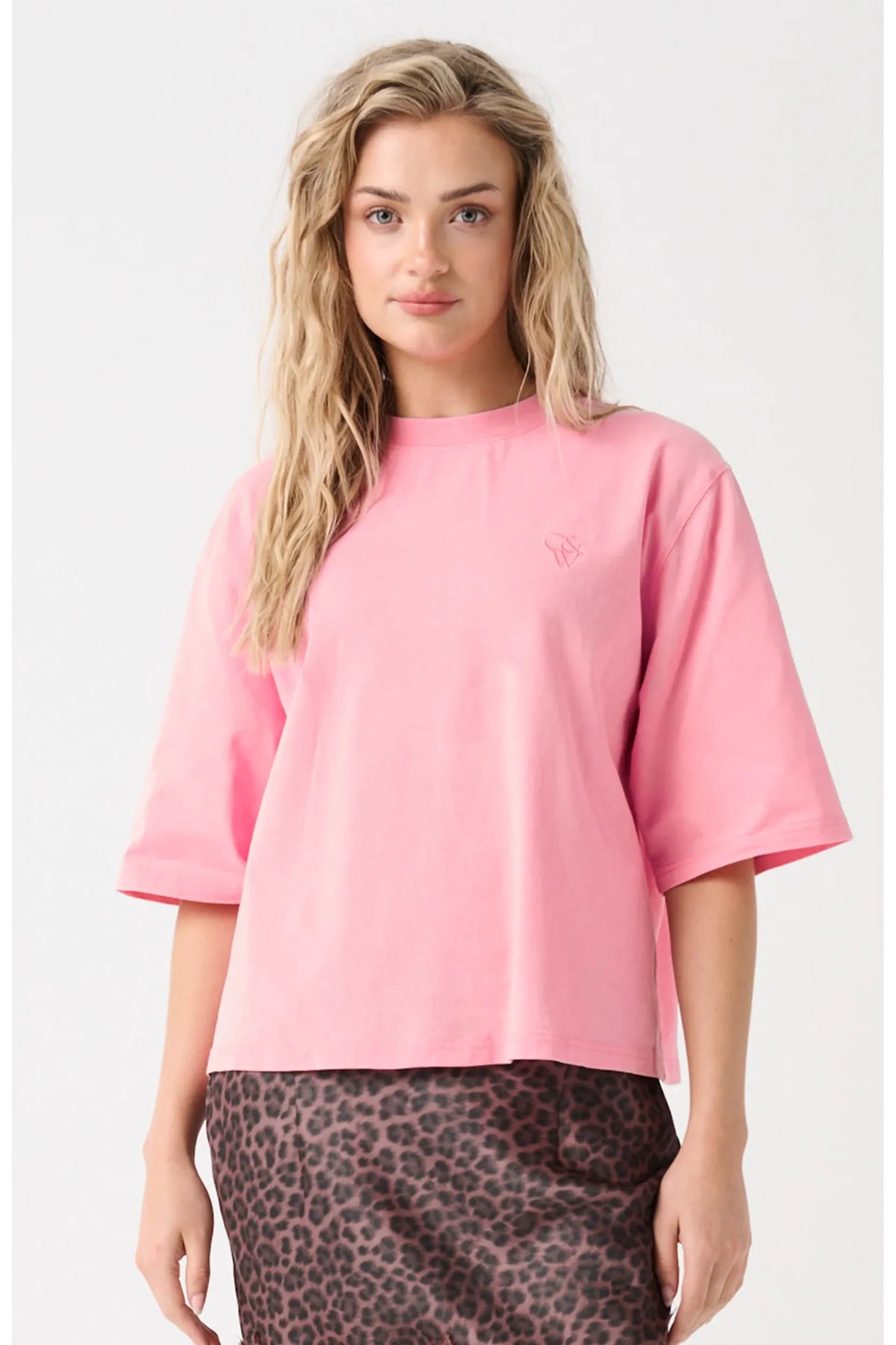 CARTEL & WILLOW | HALLIE TEE - Candy