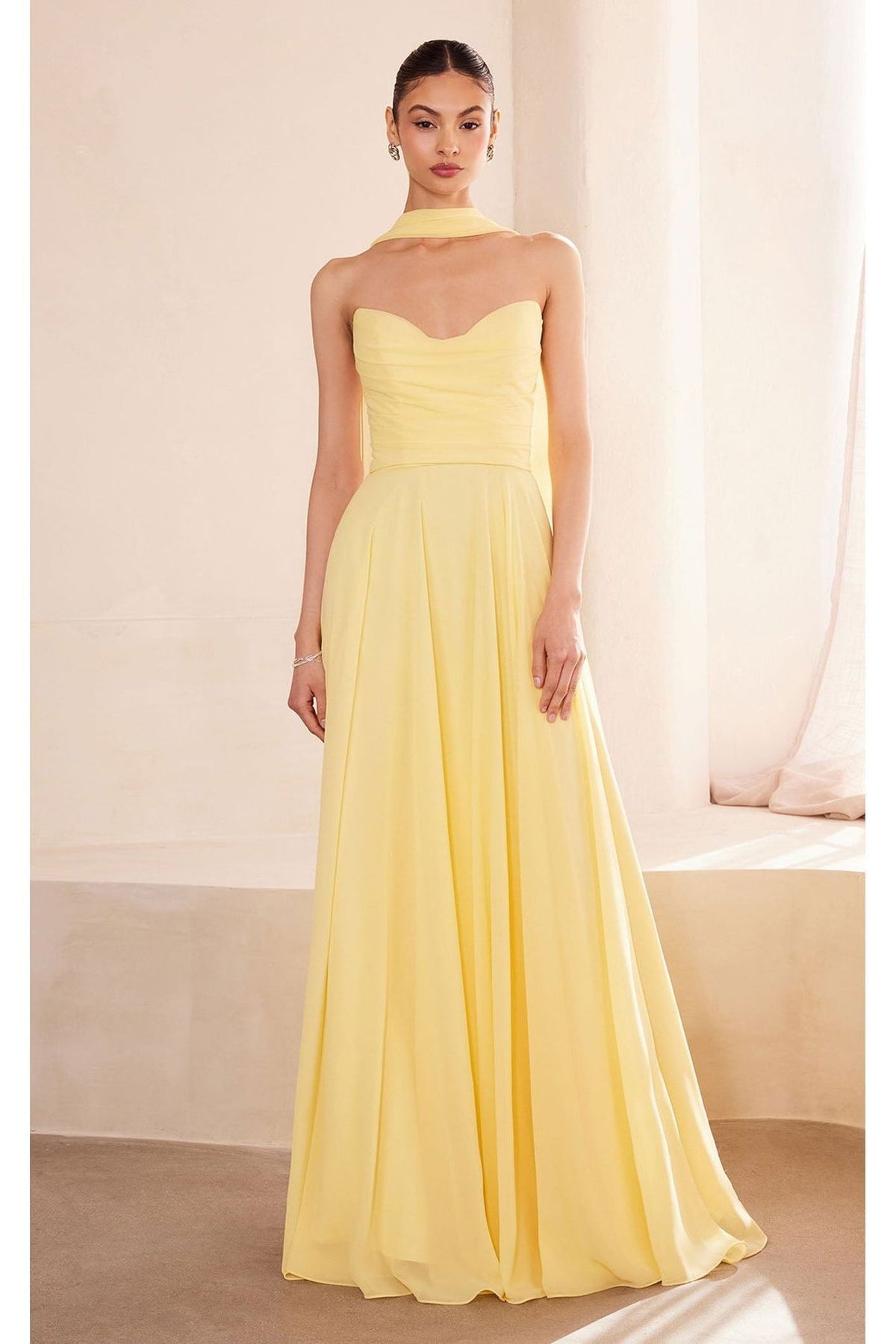 AMORIS BY CINDERELLA DIVINE | T703 - Light Yellow