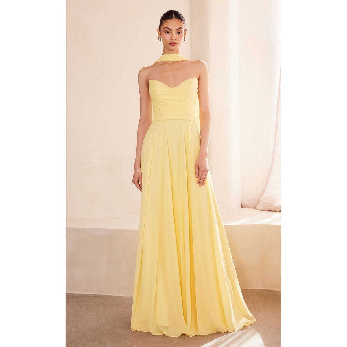 AMORIS BY CINDERELLA DIVINE | T703 - Light Yellow