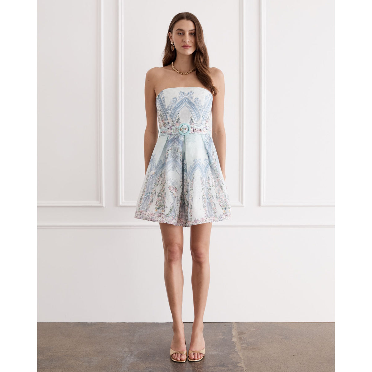AQUA BLU | INDIE MINI DRESS