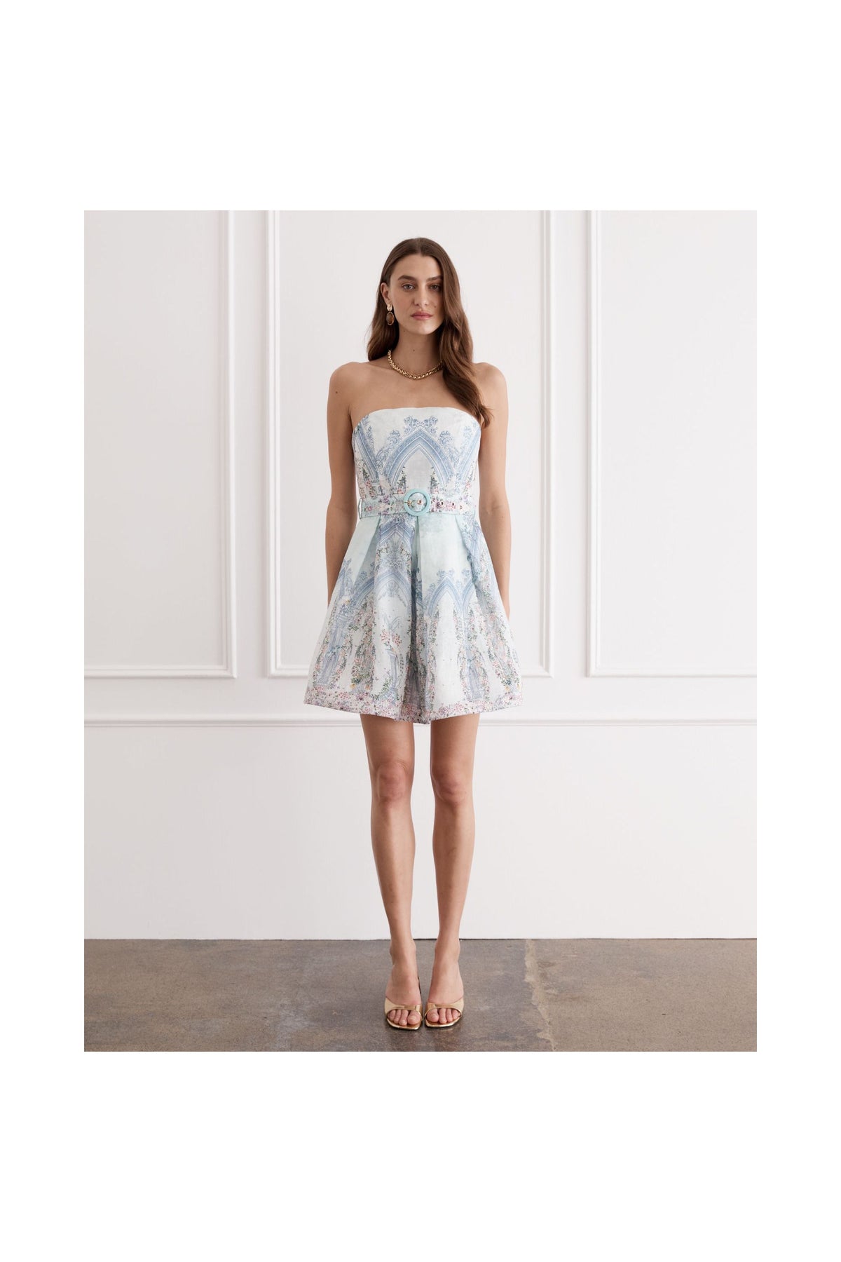 AQUA BLU | INDIE MINI DRESS
