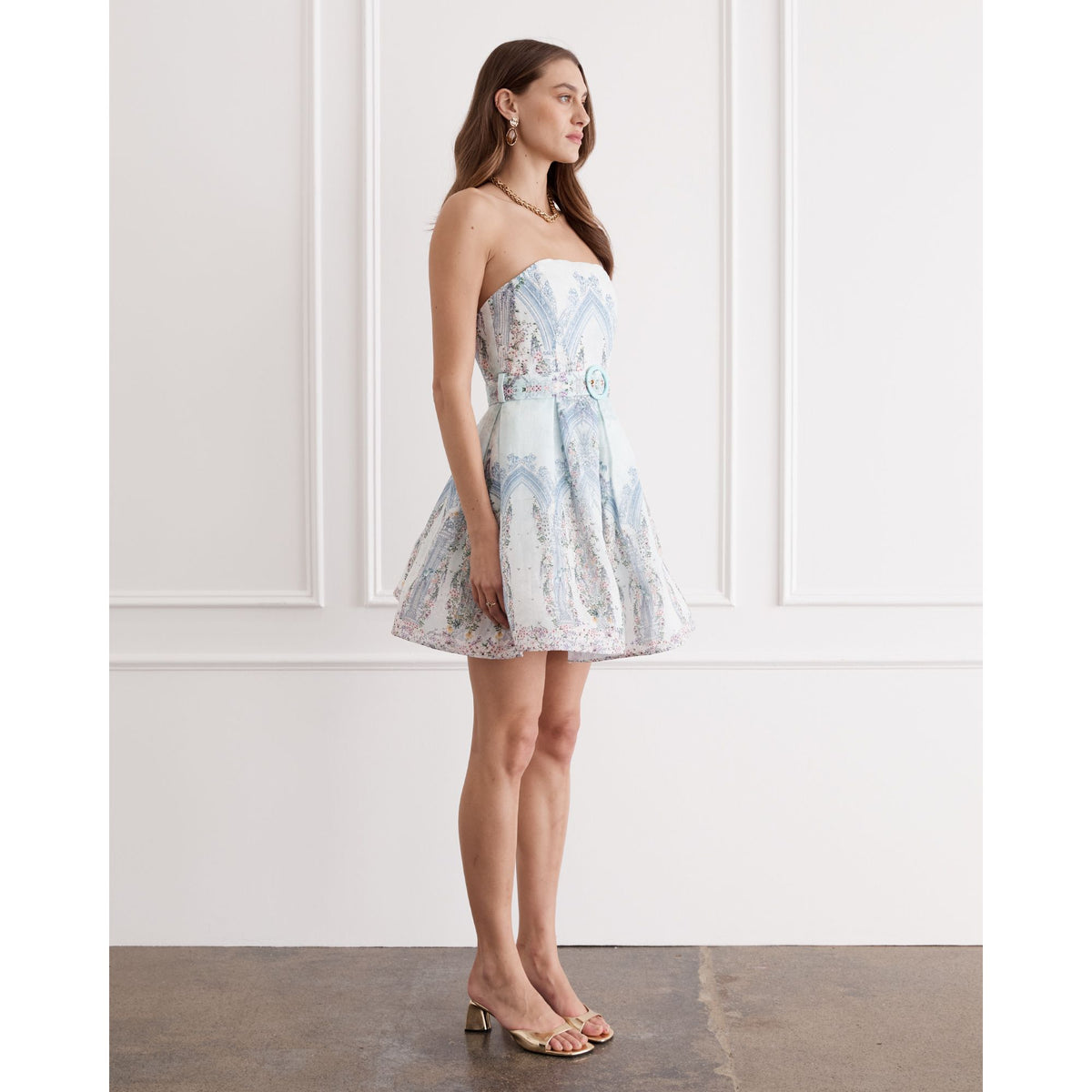 AQUA BLU | INDIE MINI DRESS