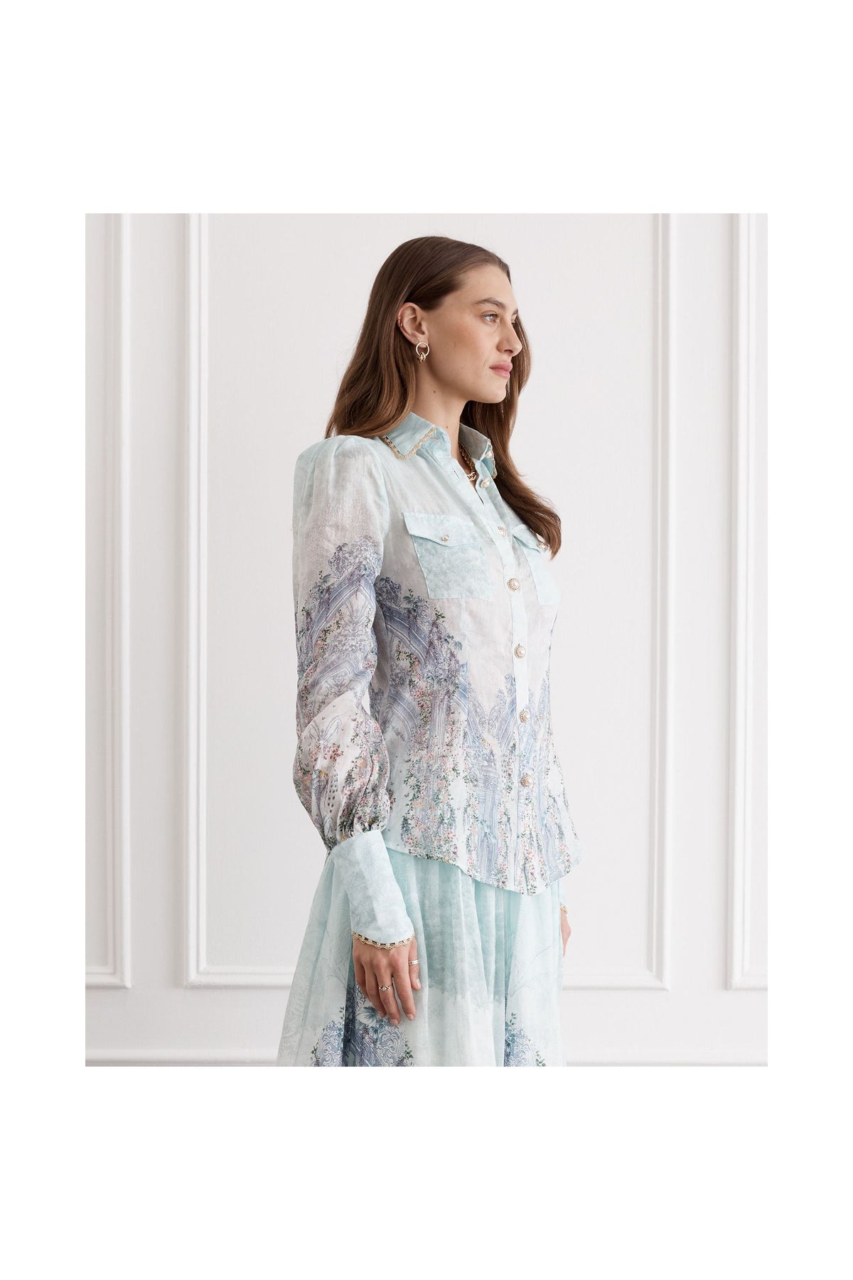 AQUA BLU | SASHA BLOUSE