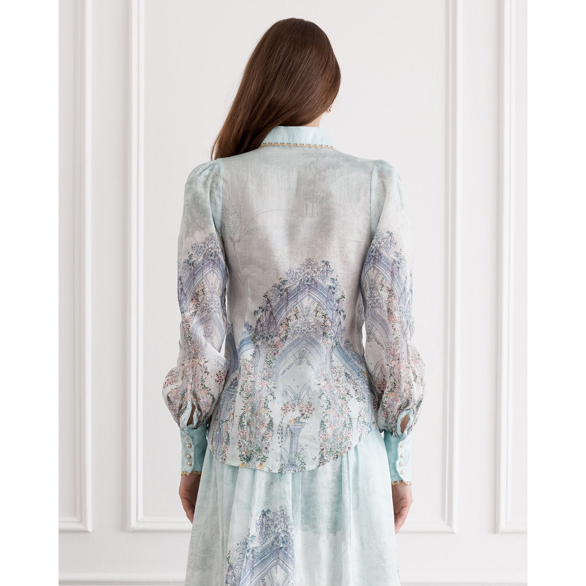 AQUA BLU | SASHA BLOUSE