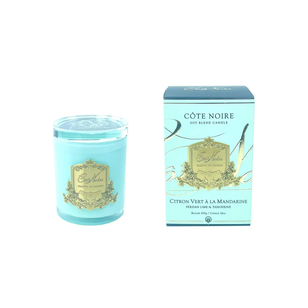 COTE NOIRE | PERSIAN LIME - JADE VESSEL - GOLD BADGE