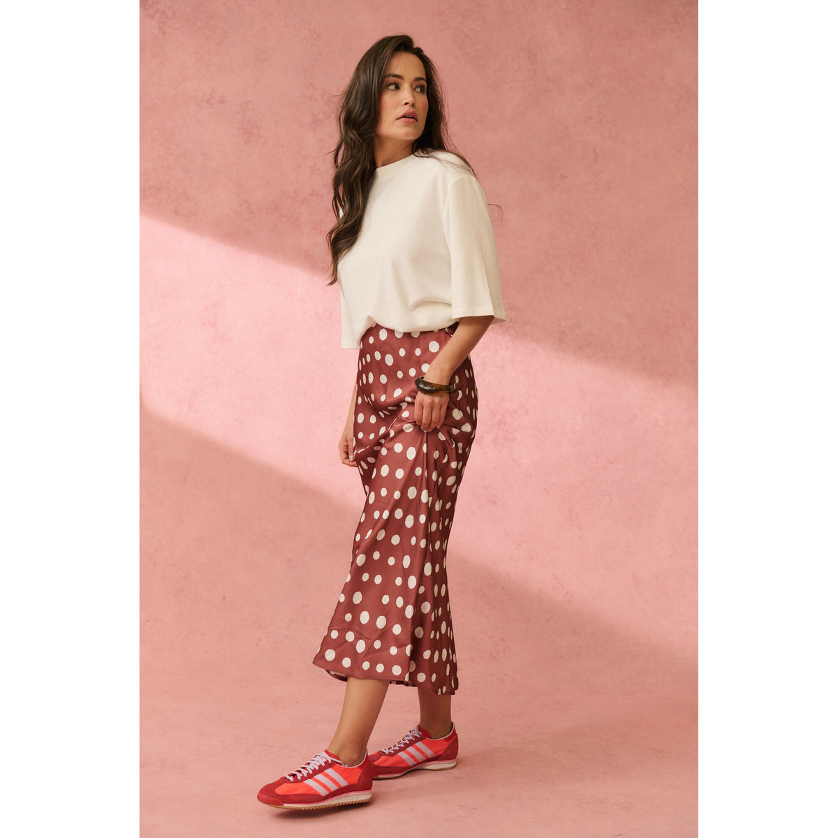 CARTEL AND WILLOW | SOLANA TEE - White