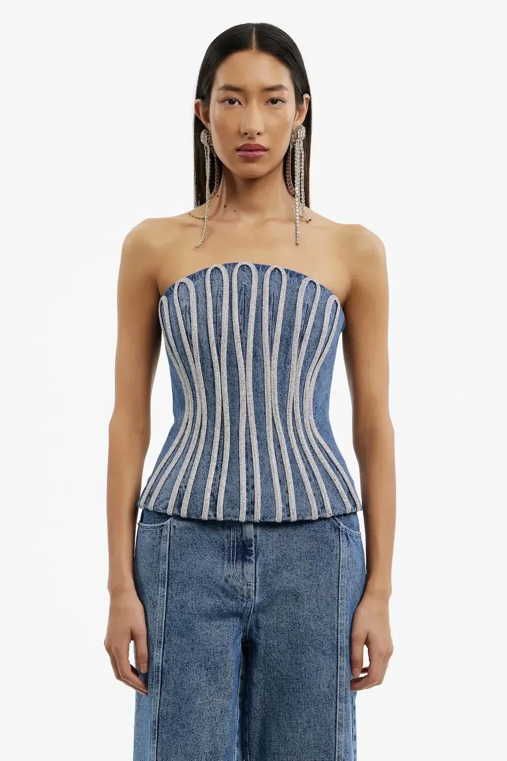 SIGNIFICANT OTHER | SABRINA METALLIC JEAN
