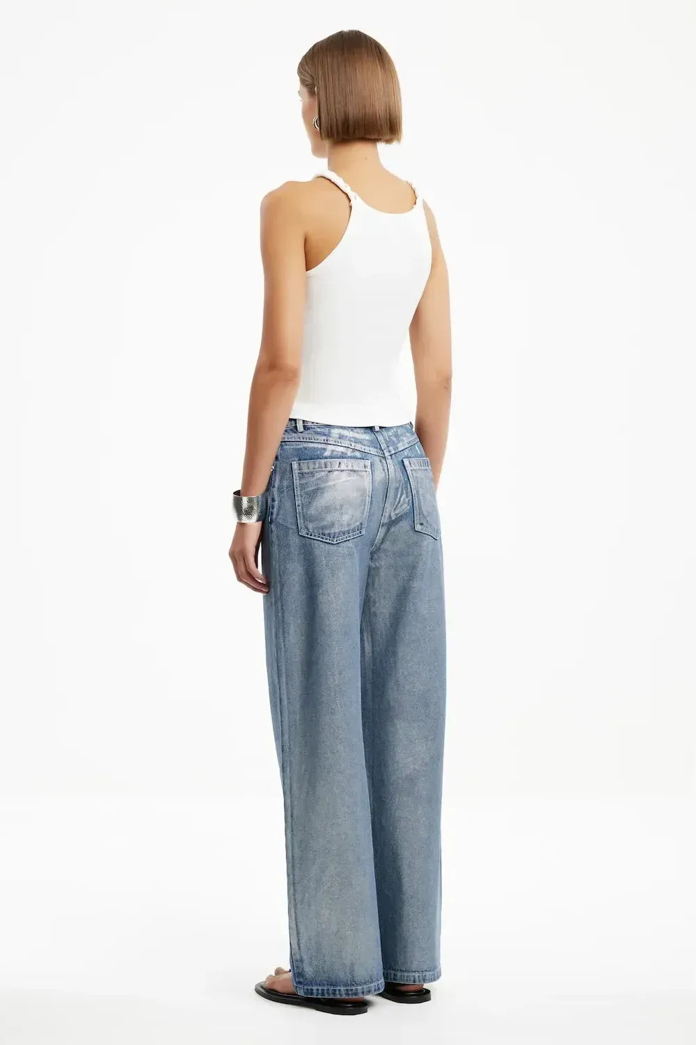 SIGNIFICANT OTHER | SABRINA METALLIC JEAN