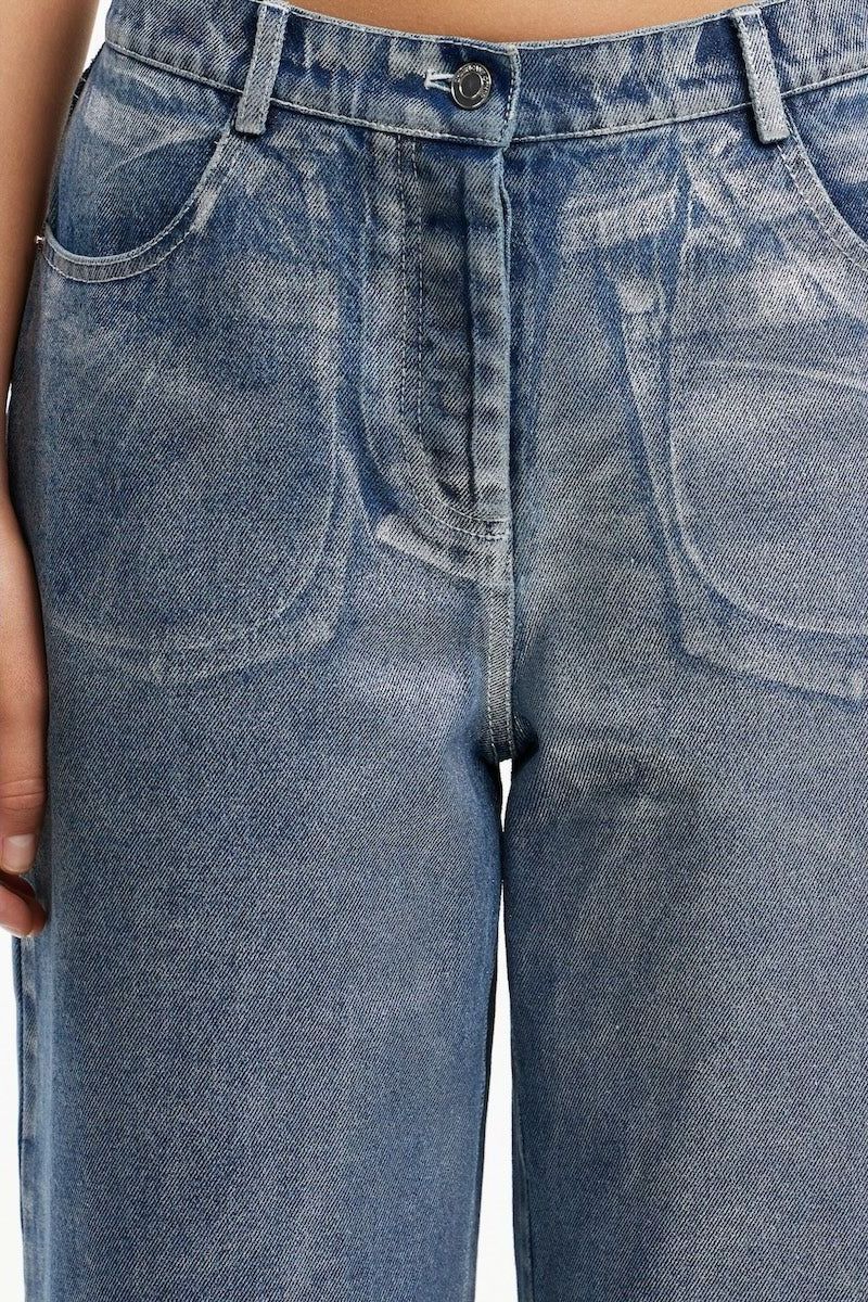 SIGNIFICANT OTHER | SABRINA METALLIC JEAN