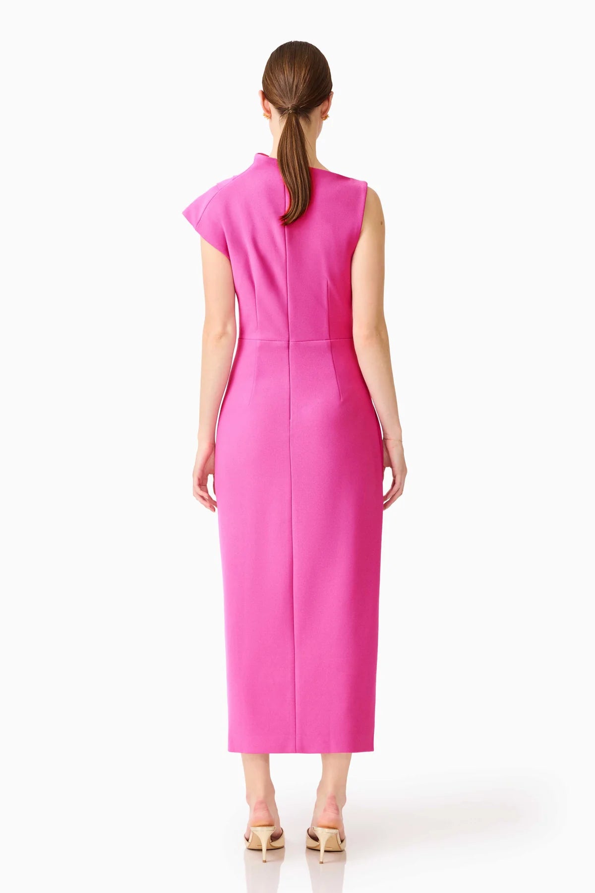 ELLIATT | CHANTAL ASYMMETRICAL MIDI DRESS