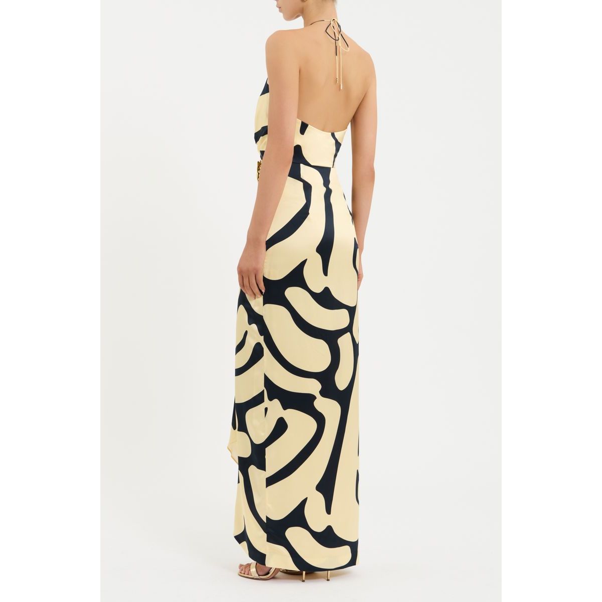 REBECCA VALLANCE | DUNE V-NECK MAXI DRESS