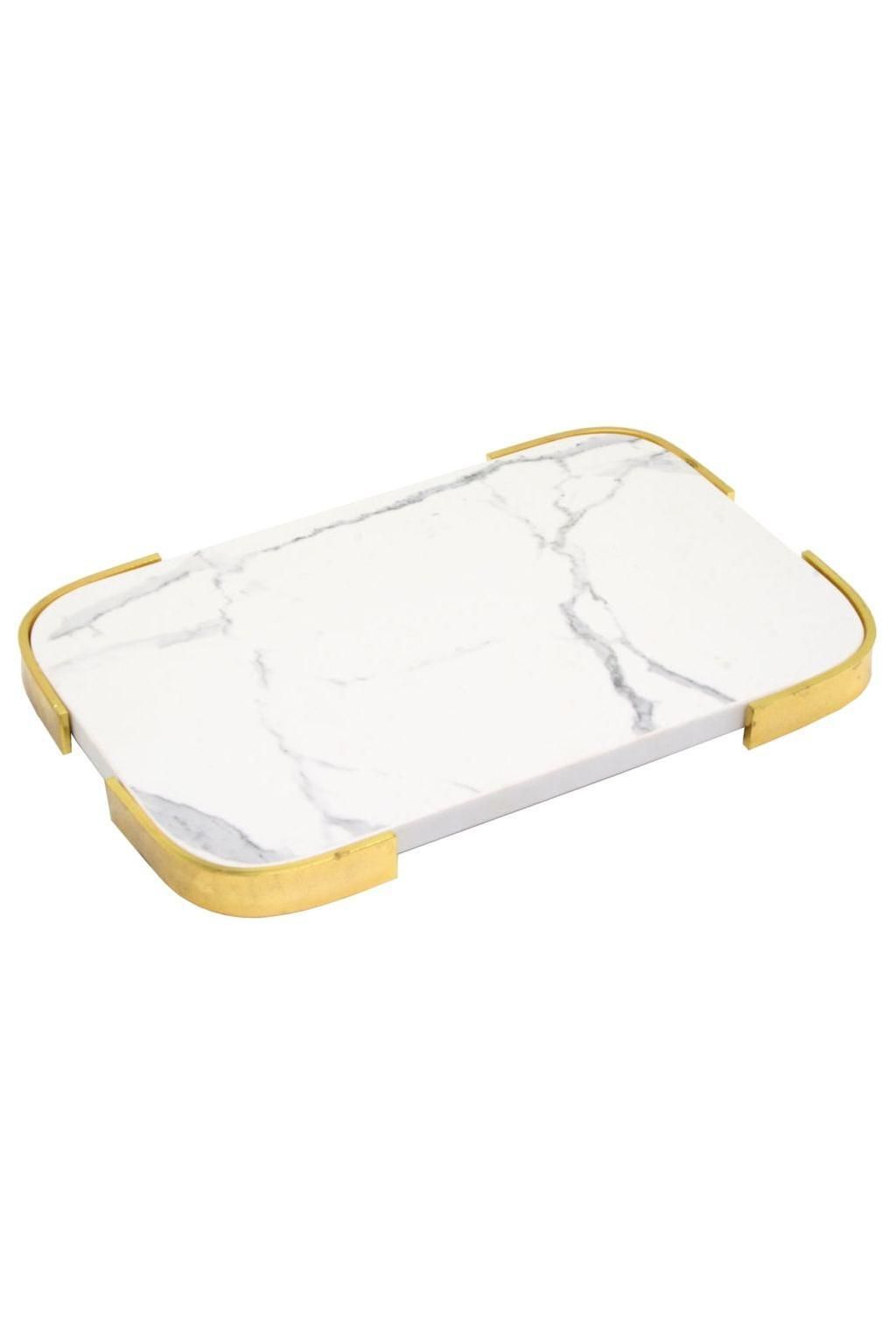 TRAY | White Marble