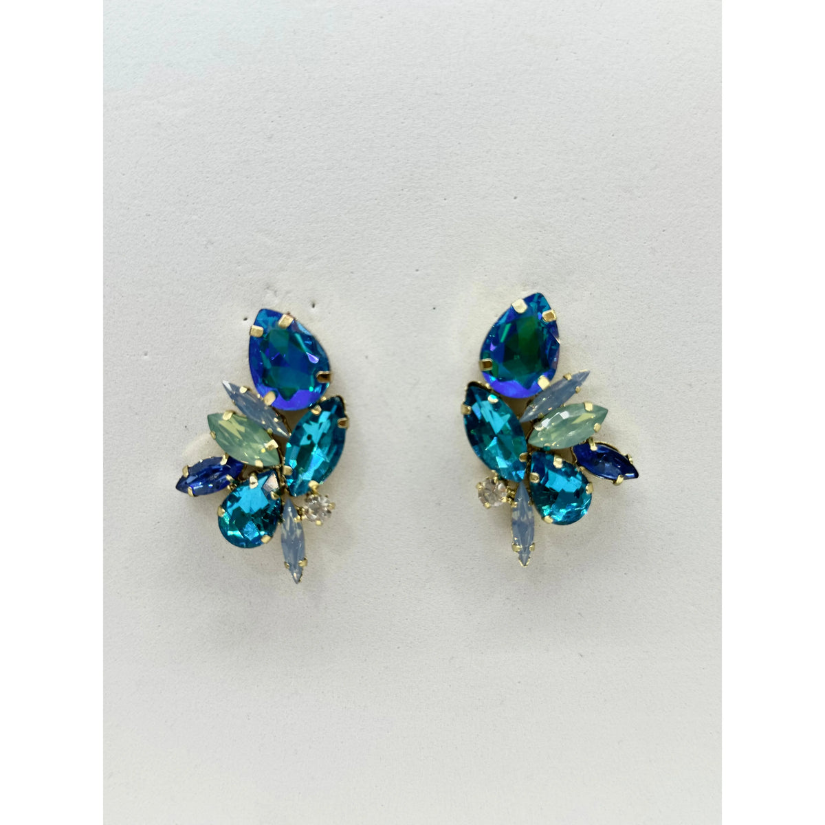 ALYSSA | BLUE MULTI EARRING