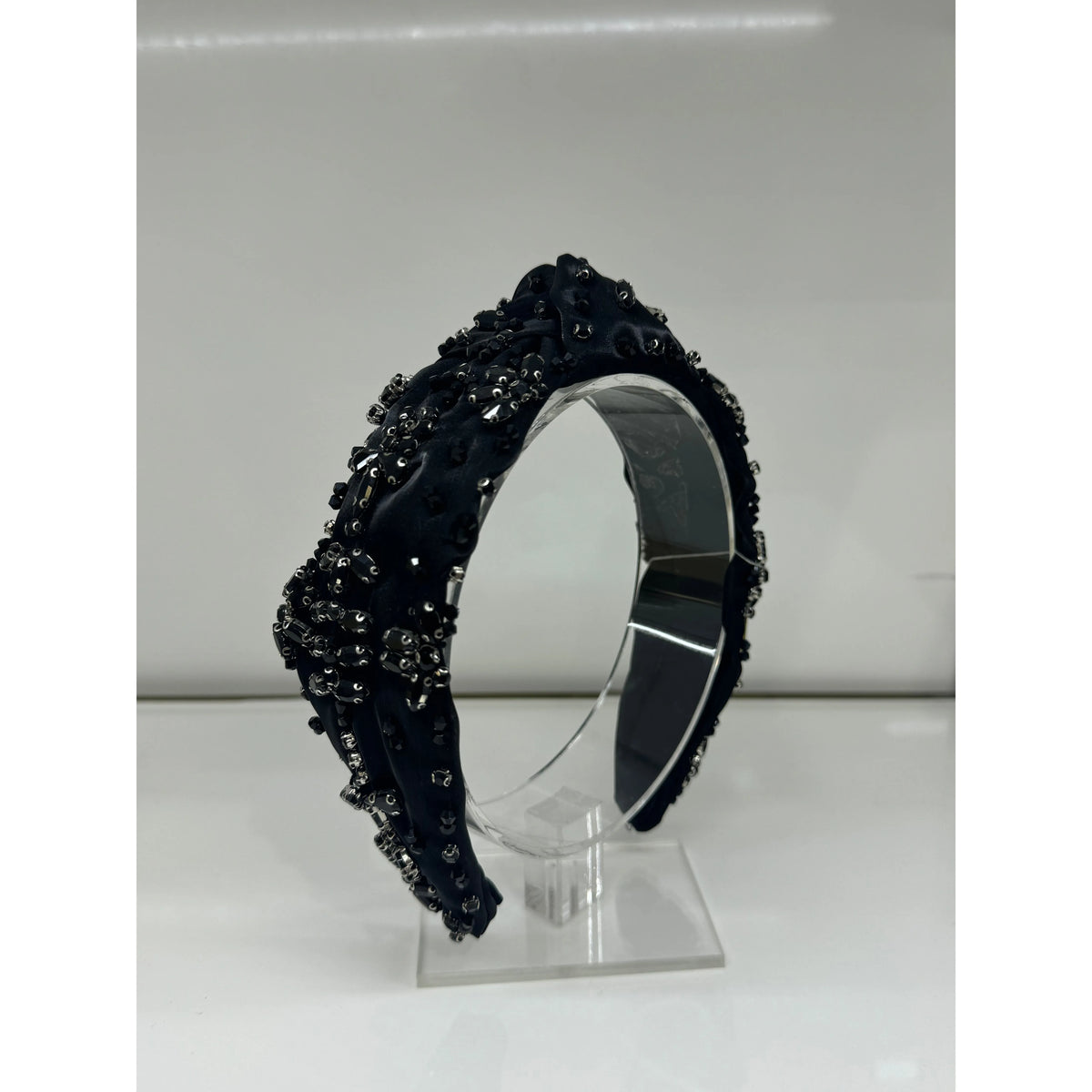 CRYSTAL HEADBAND | Black