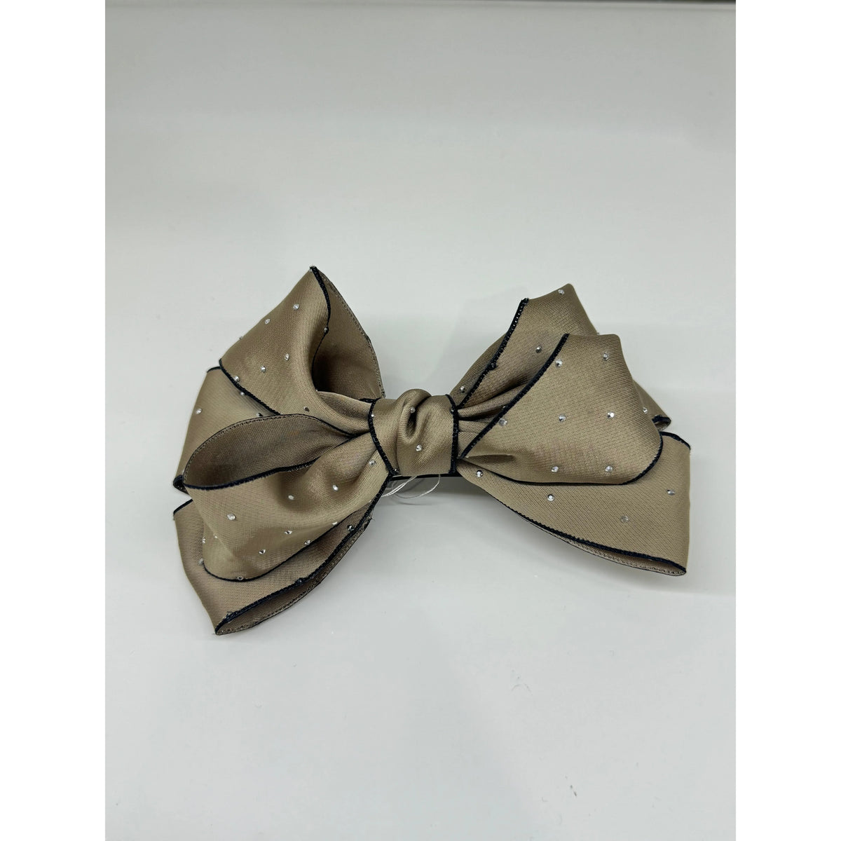 HAIR BOW | Beige