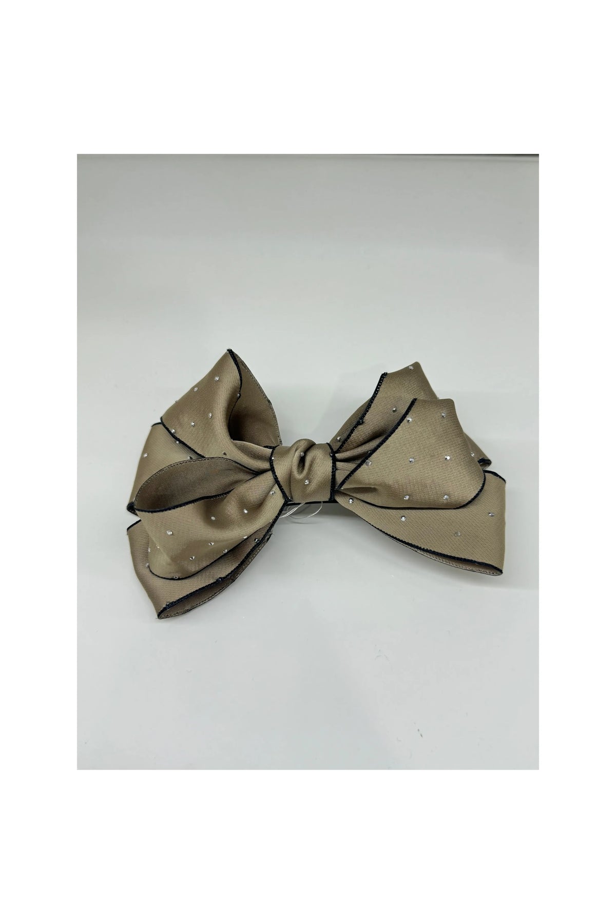 HAIR BOW | Beige