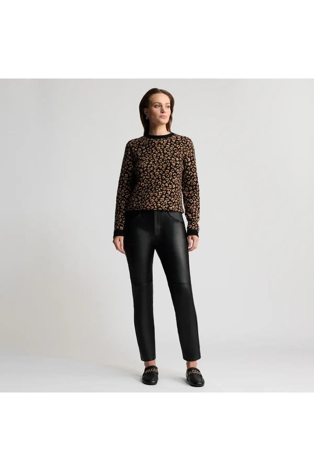 RAW BY RAW | TORY LEATHER PANT - BLACK
