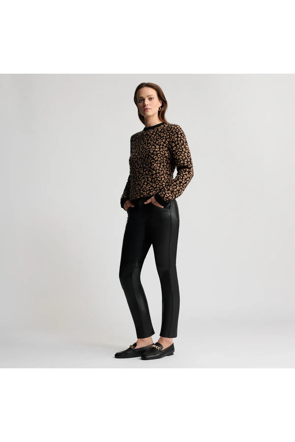 RAW BY RAW | TORY LEATHER PANT - BLACK