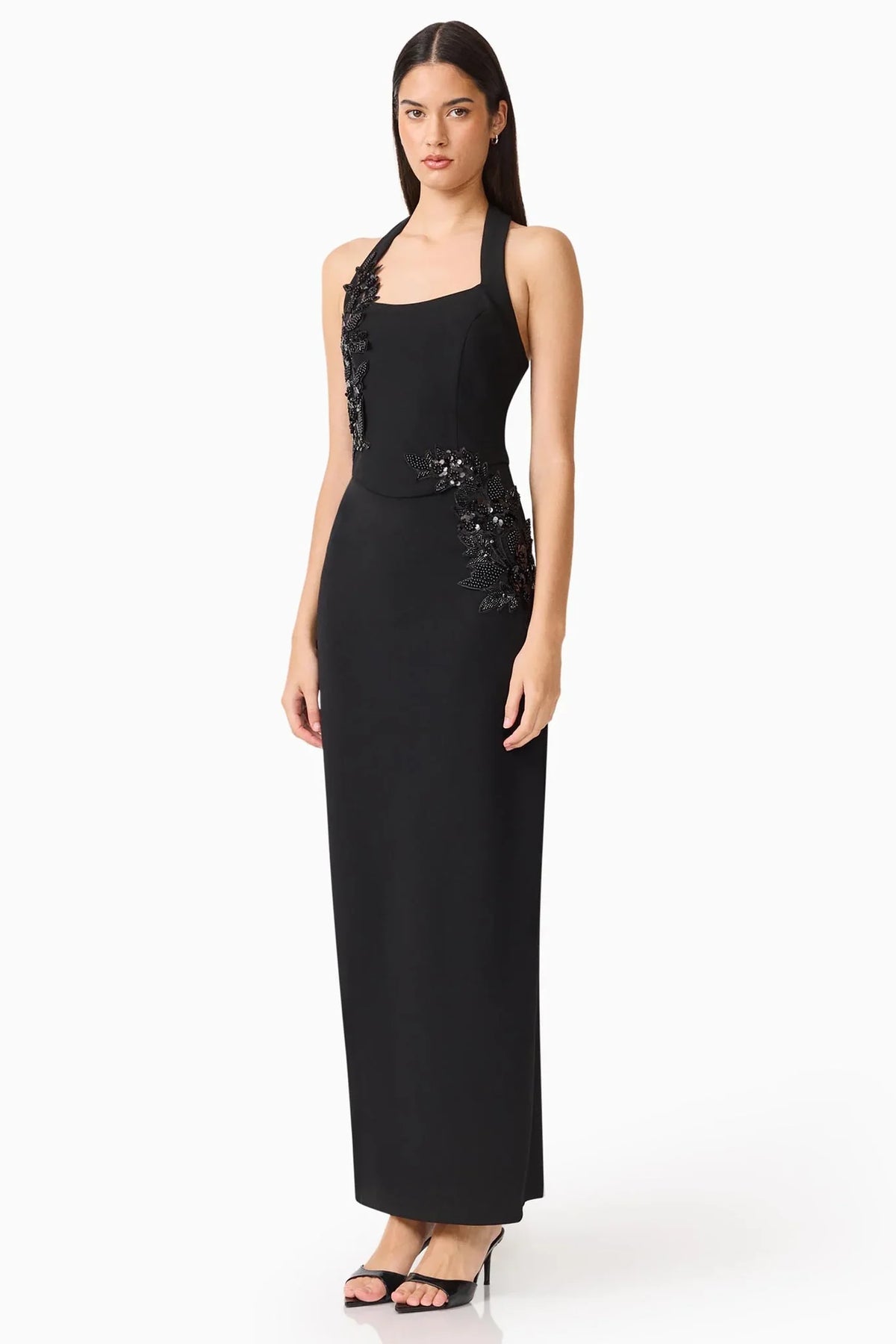 ELLIATT | ODELIA BEADED HALTER NECK