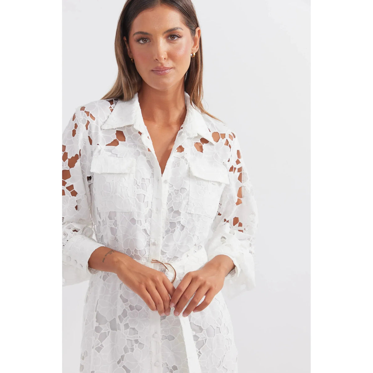 PASDUCHAS | PROMENADE SHIRT MIDI