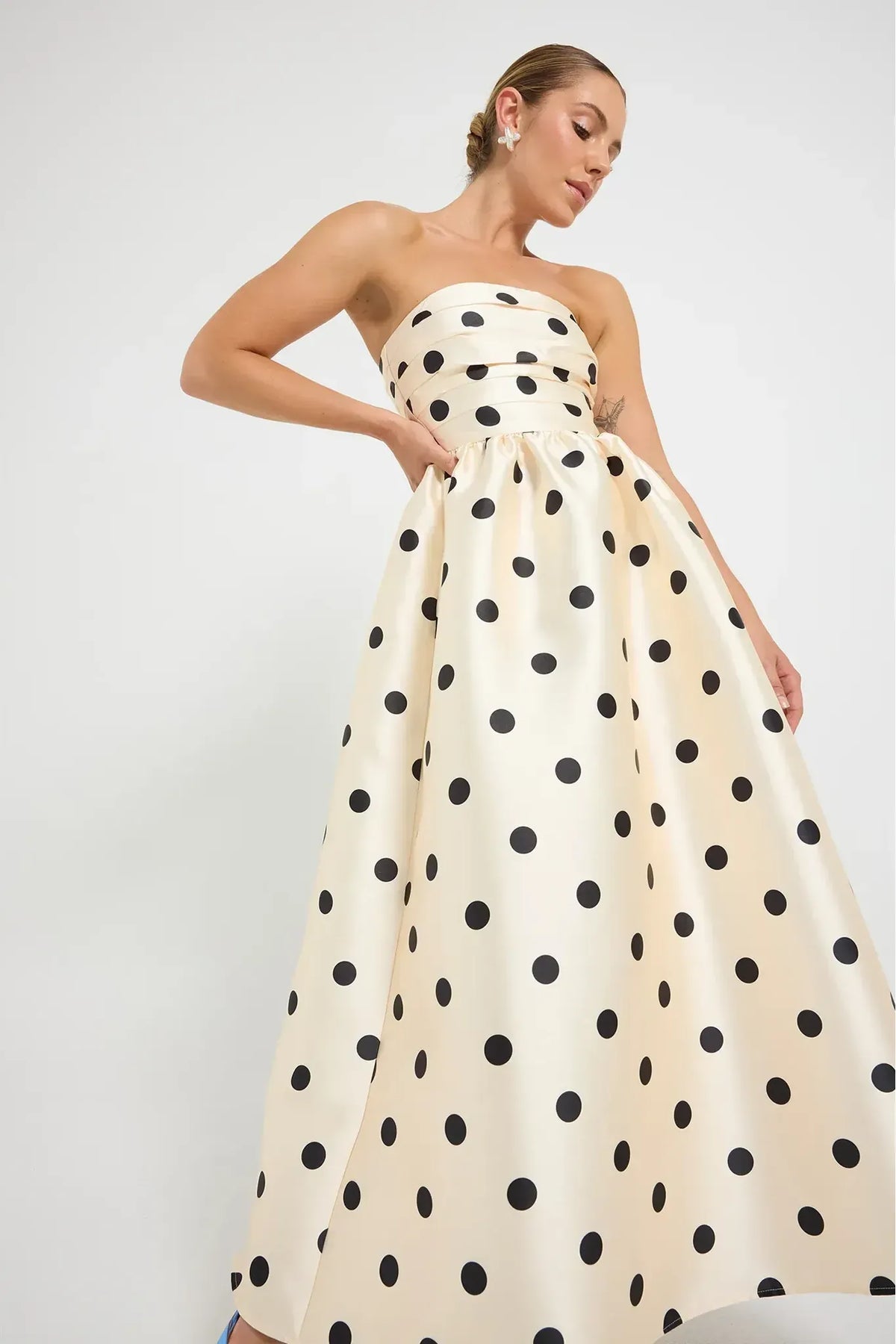 PASDUCHAS | DOTTIE STRAPLESS MIDI