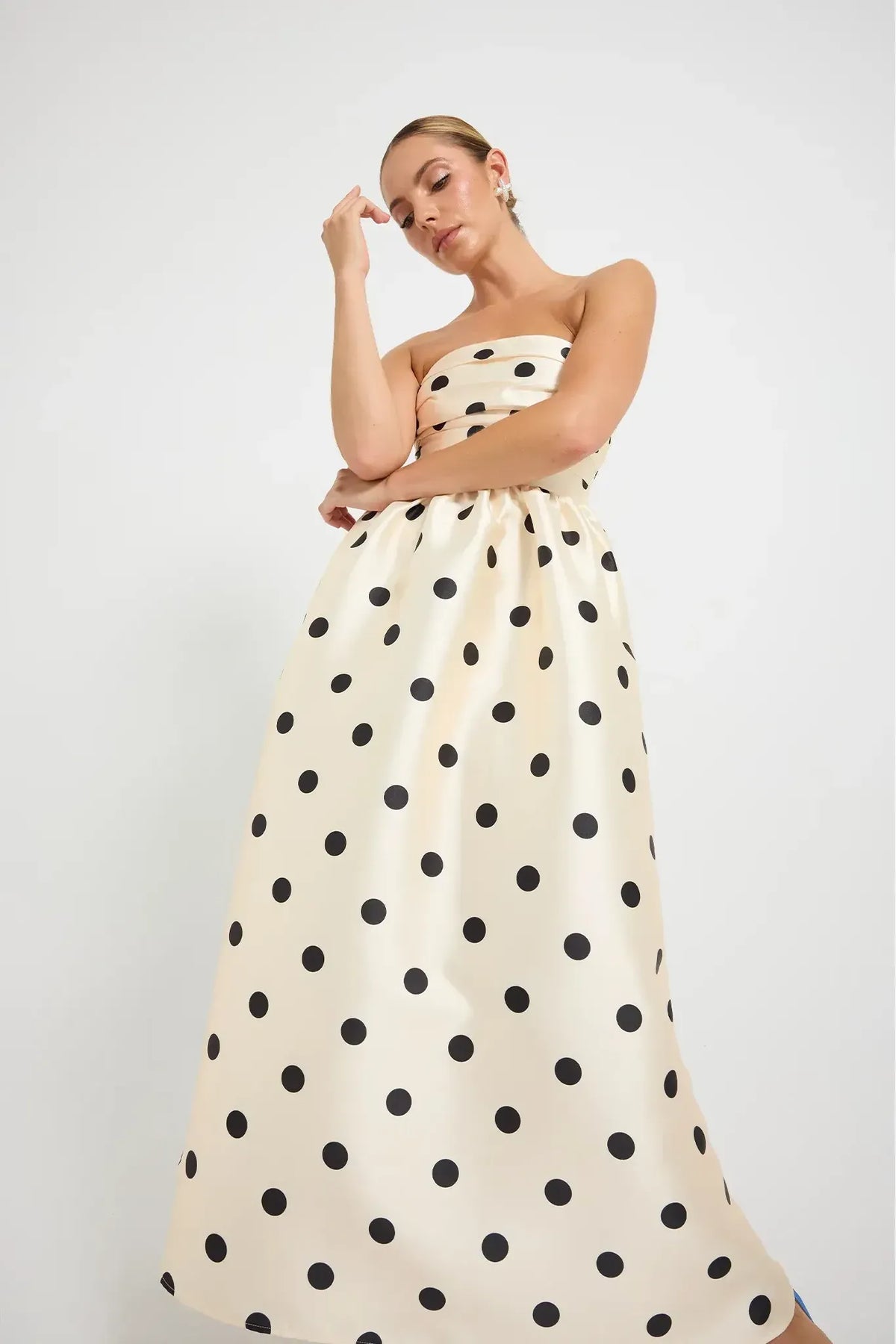 PASDUCHAS | DOTTIE STRAPLESS MIDI