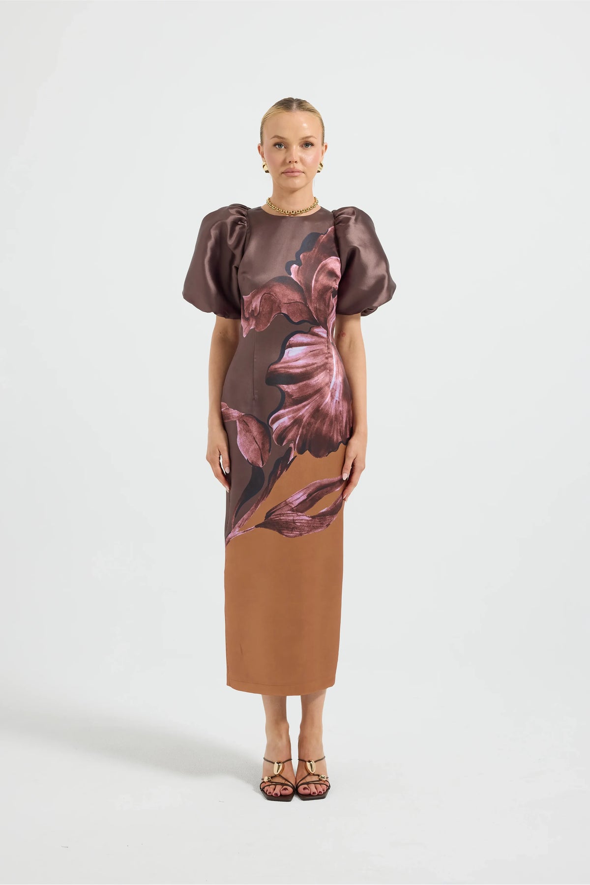PASDUCHAS | WILDBLOOM SLEEVE MIDI