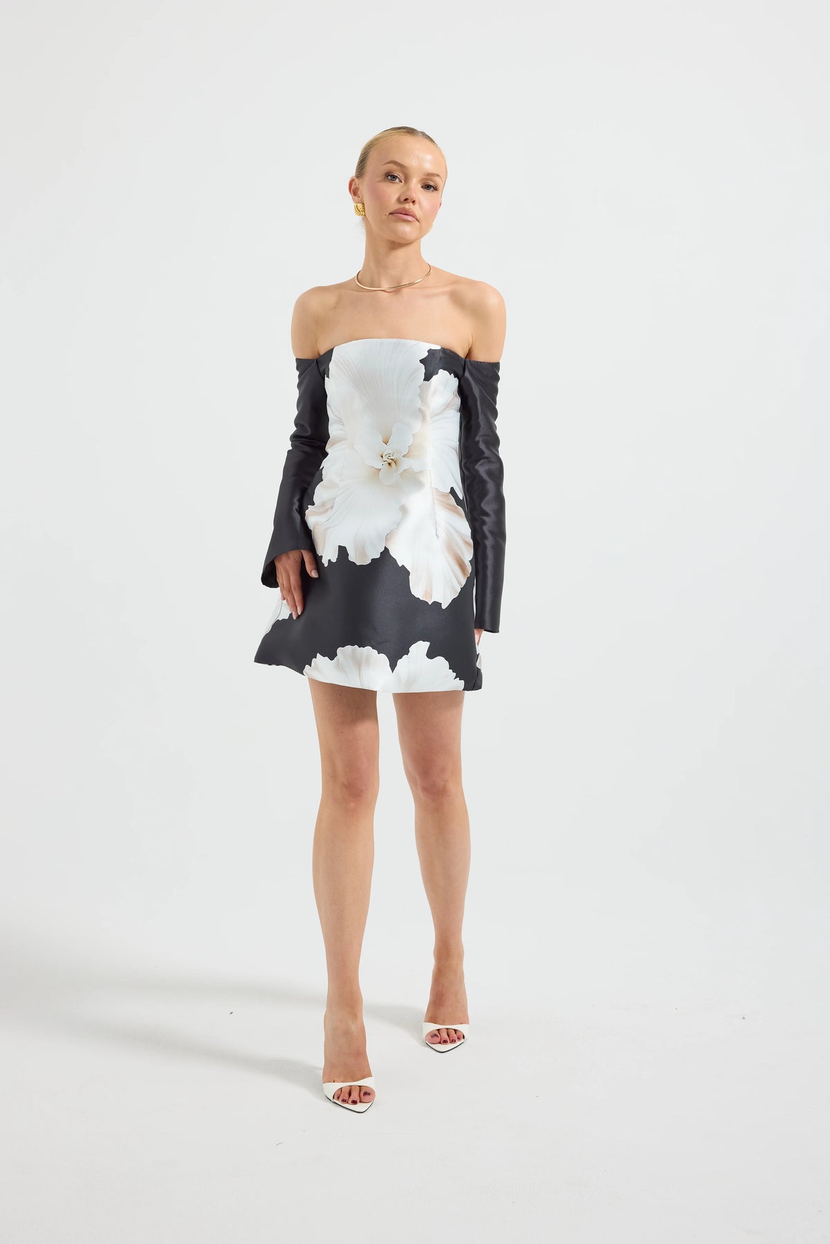 PASDUCHAS | Lini Sleeve Mini Dress