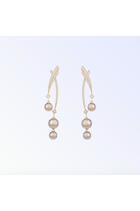 ISABELLA | PEARL DROP EARRING