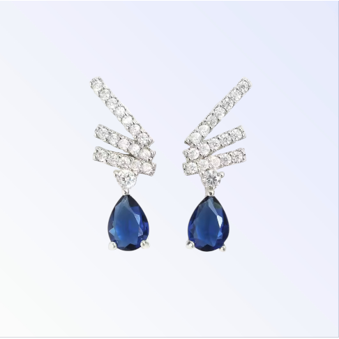 NIKOLINA | ZIG ZAG EARRING