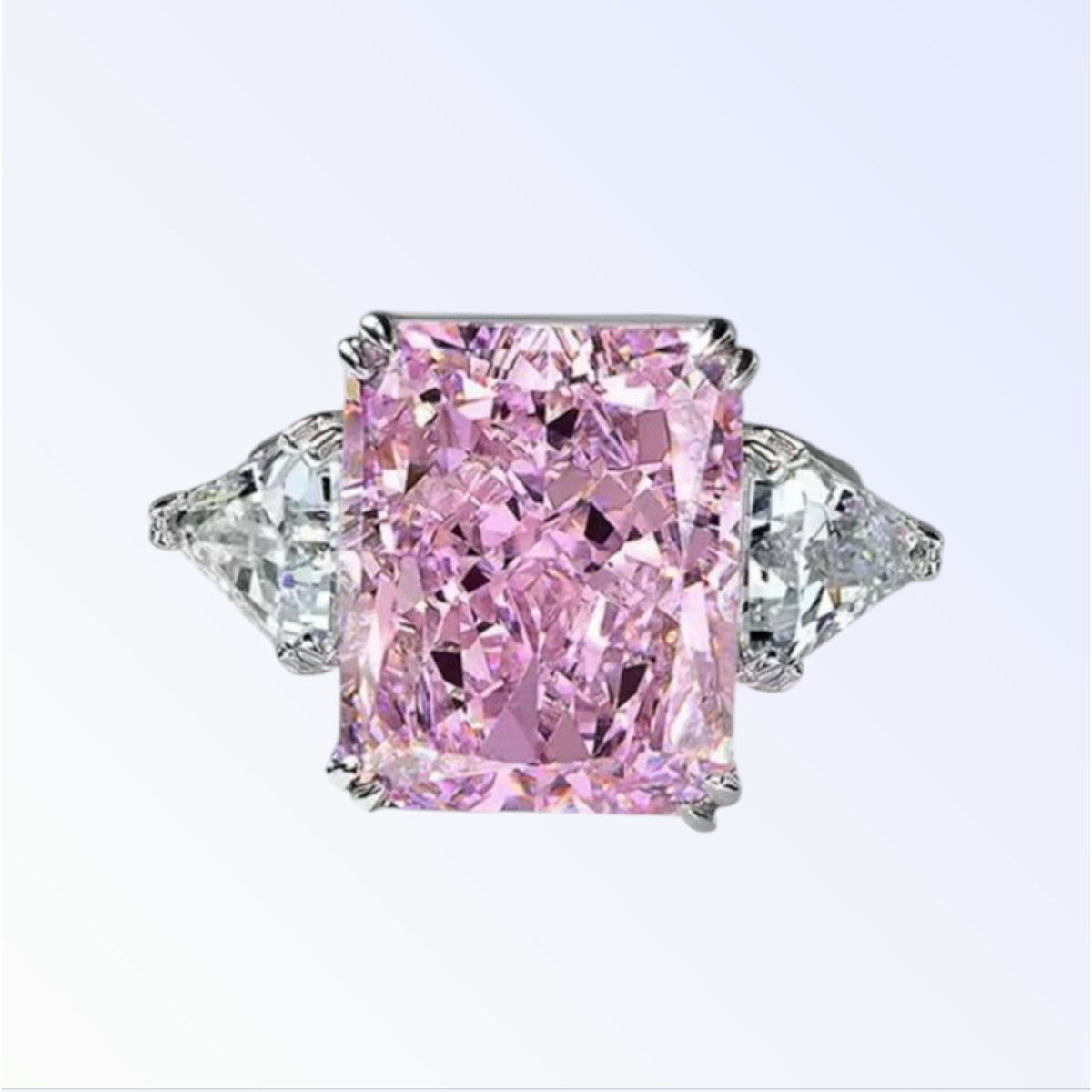 RHEASE | CUBIC ZIRCONIA RING - Pink