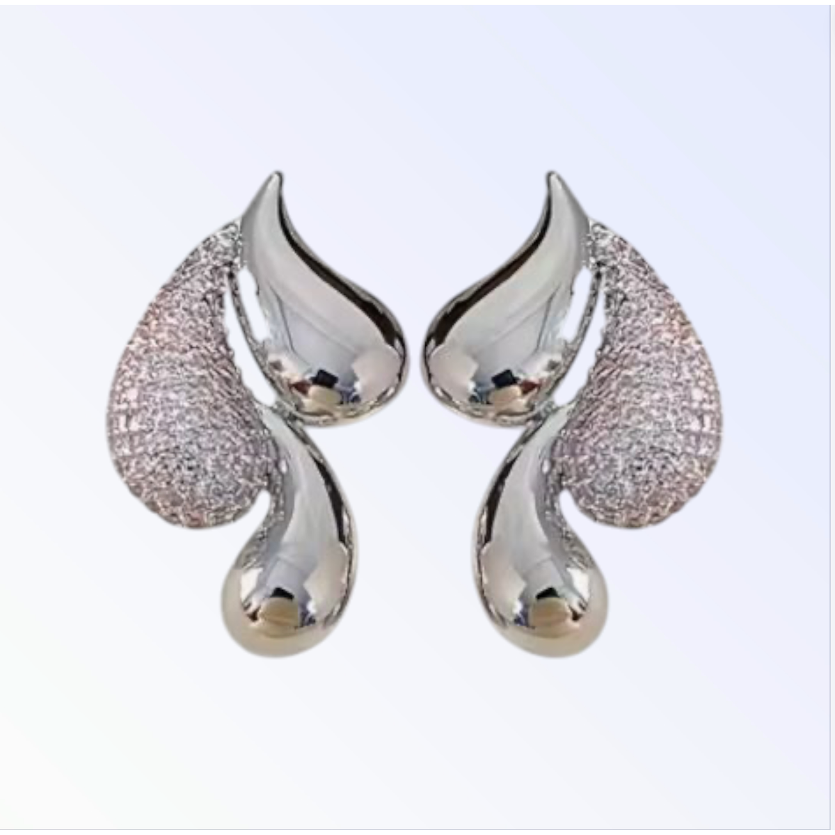 GARCELLE | METAL EARRING - Silver