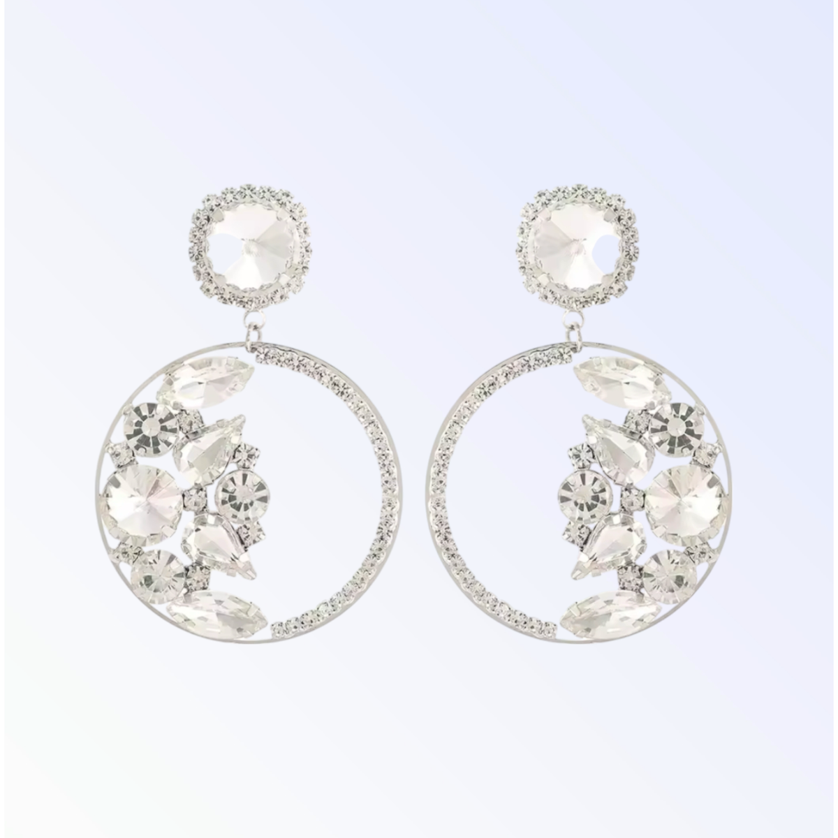 ELENI | DROP EARRING - Silver