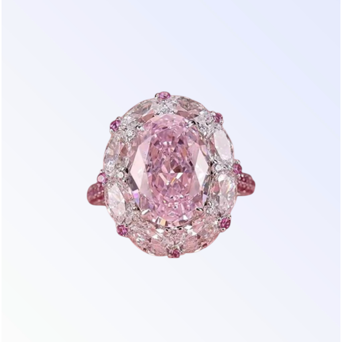 AURORA | CUBIC ZIRCONIA RING - Pink