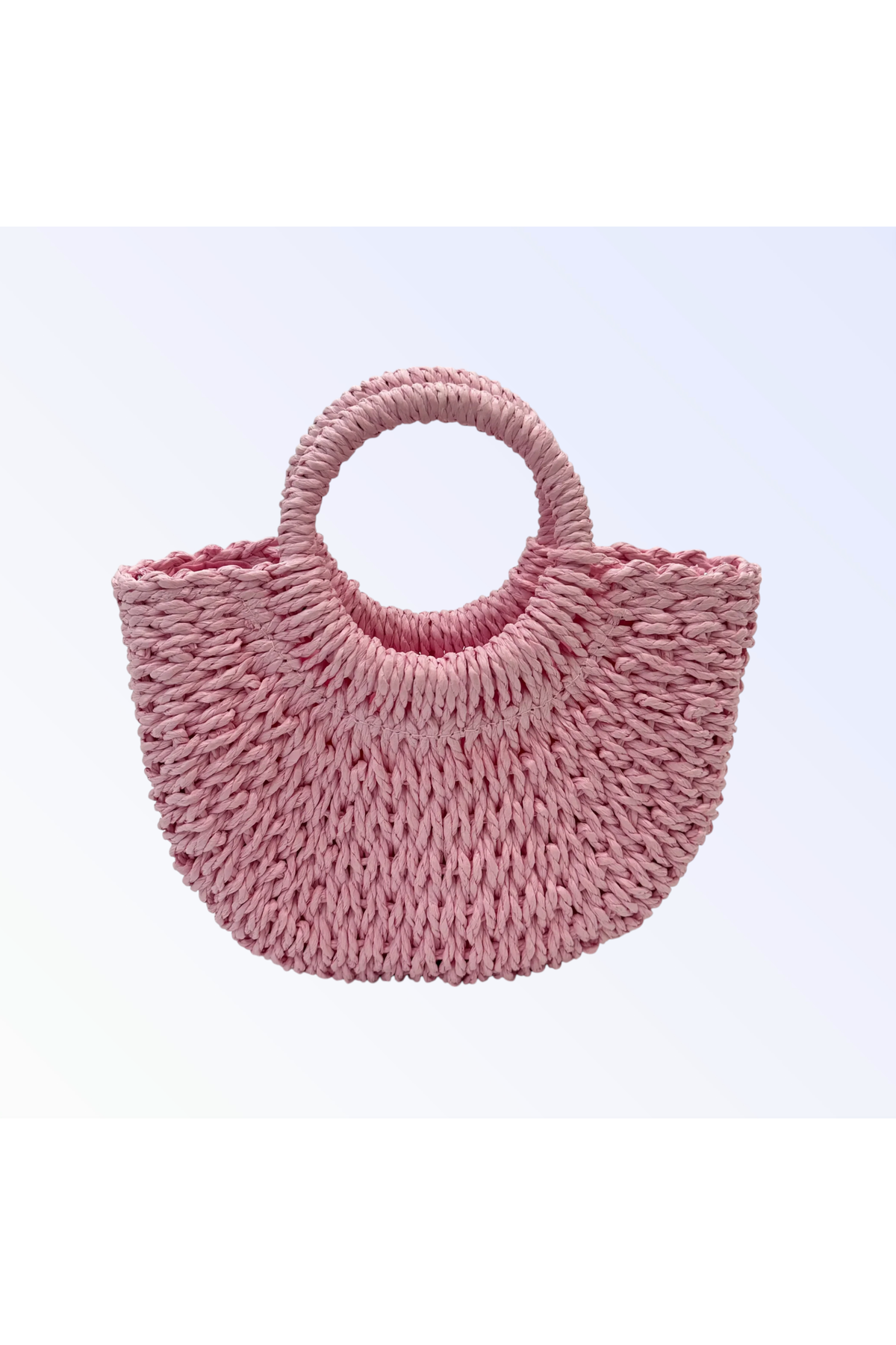 WOVEN BAG | LIGHT PINK